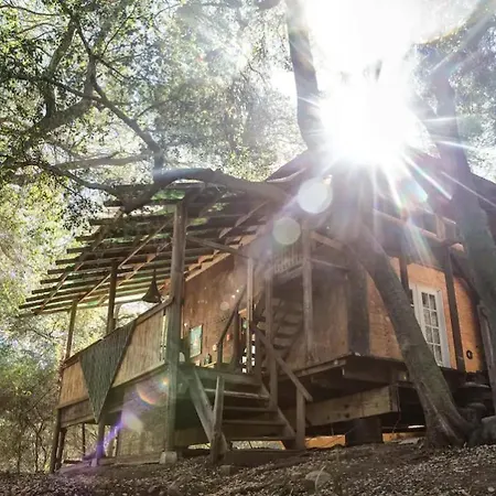 Villa Japanese Tea House With Private Mountain Trails And Creek Topanga Park Exterior foto