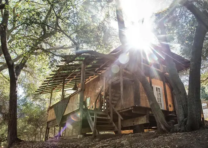 Japanese Tea House With Private Mountain Trails And Creek